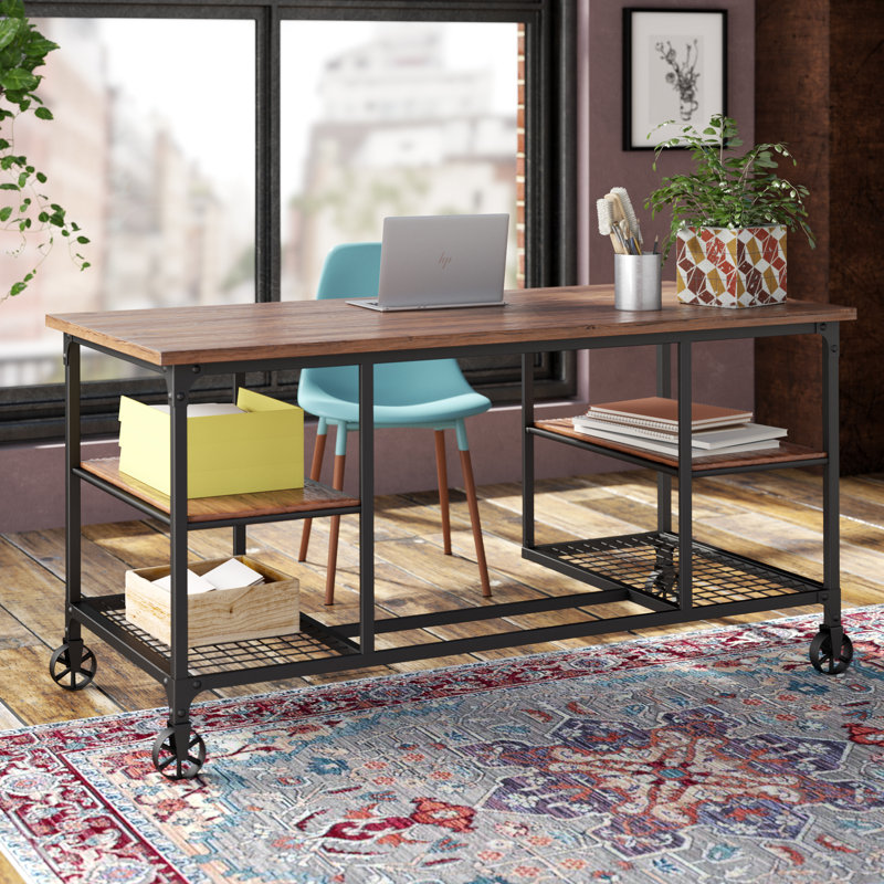 Rocklin solid wood desk discount